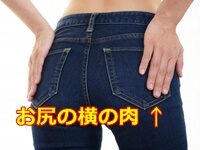 減らない おしりの横の肉 引き締めるためにすべきこと