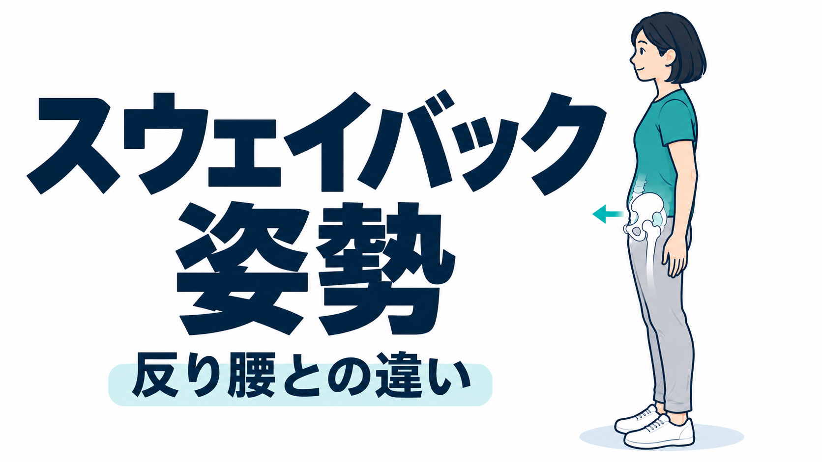 スウェイバック姿勢 とは？反り腰との違い・確認と対策